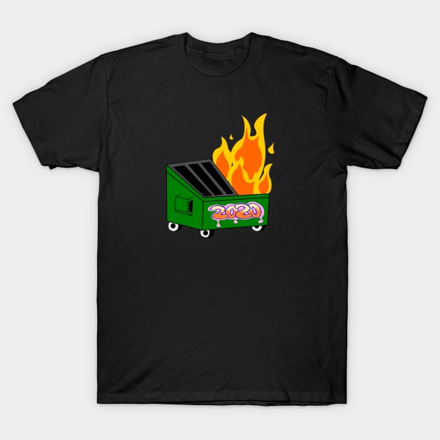 Dumpster Fire T-Shirt by traditionation